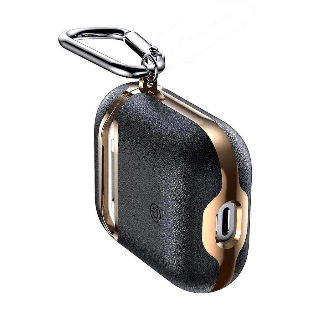 Electroplated Leather Airpod Gen 1/2 Case - Love Collection