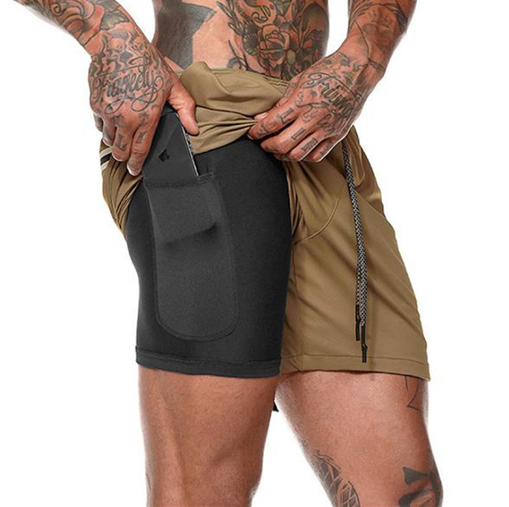 Beach Pants Casual Shorts Mesh Sports Pants