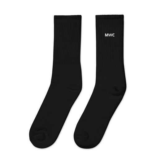 MEN WITH CHARACTER (M.W.C). Embroidered socks