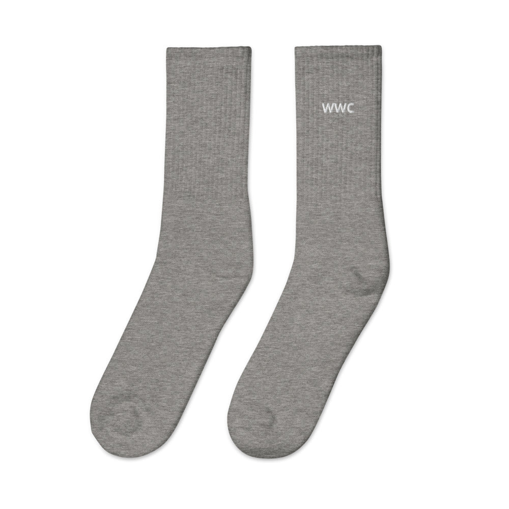 WOMEN WITH CHARACTER (W.W.C) Embroidered socks