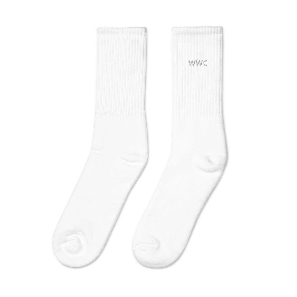 WOMEN WITH CHARACTER (W.W.C) Embroidered socks