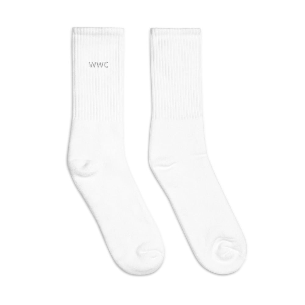 WOMEN WITH CHARACTER (W.W.C) Embroidered socks