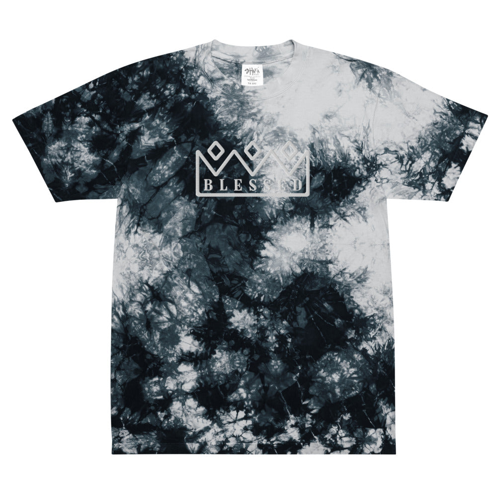 BLESSED COLLECTION Oversized tie-dye t-shirt