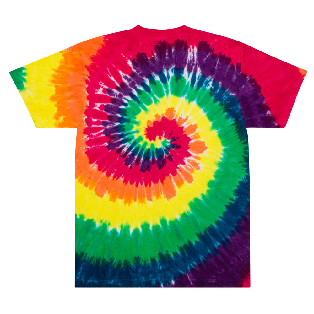 BLESSED COLLECTION Oversized tie-dye t-shirt