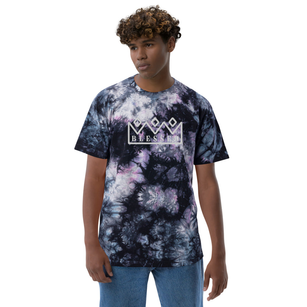 BLESSED COLLECTION Oversized tie-dye t-shirt