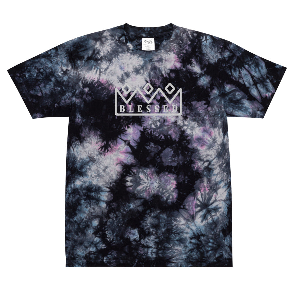 BLESSED COLLECTION Oversized tie-dye t-shirt