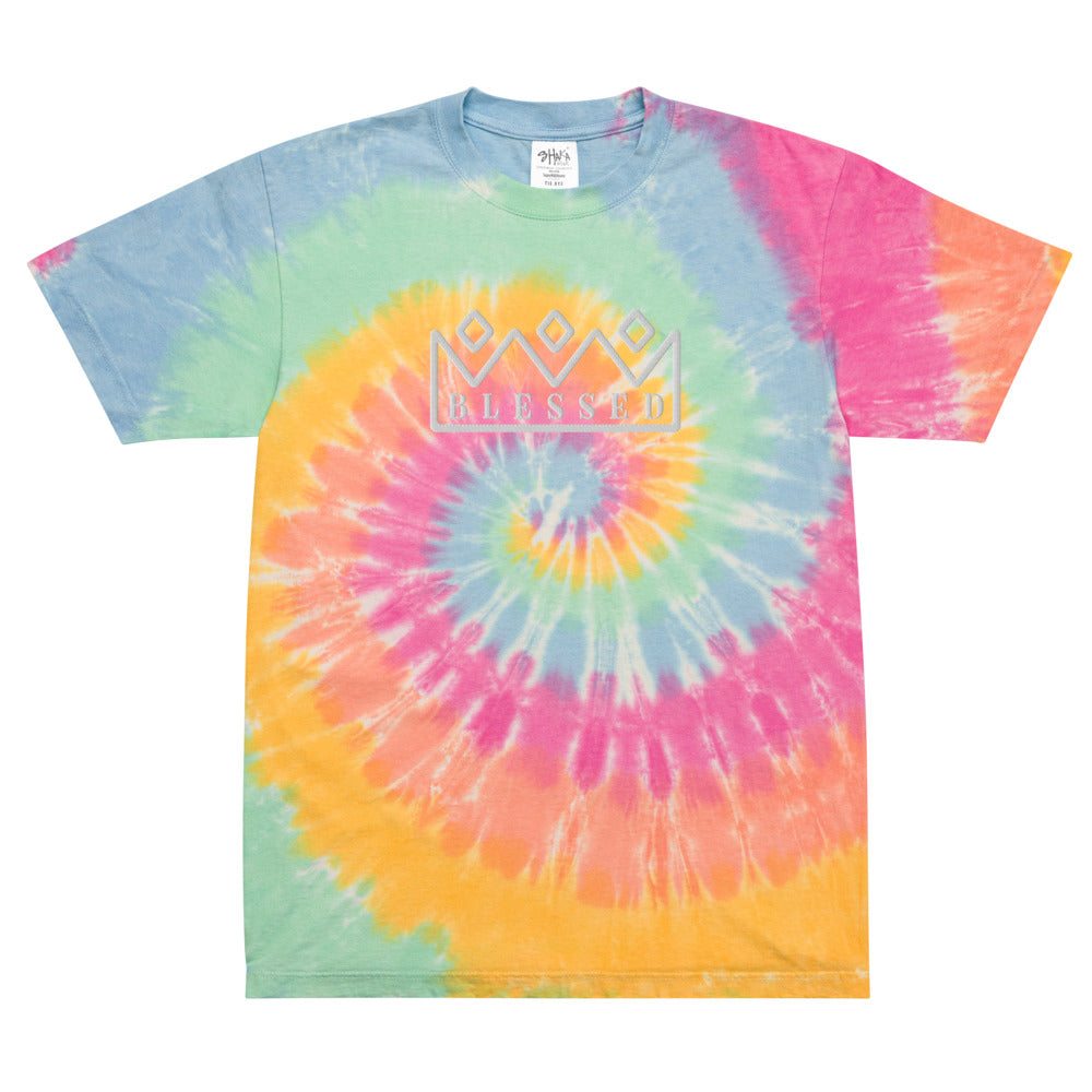 BLESSED COLLECTION Oversized tie-dye t-shirt