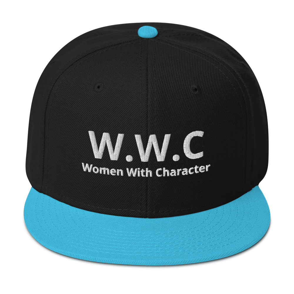 WOMEN WITH CHARACTER aka W.W.C  Snapback Hat