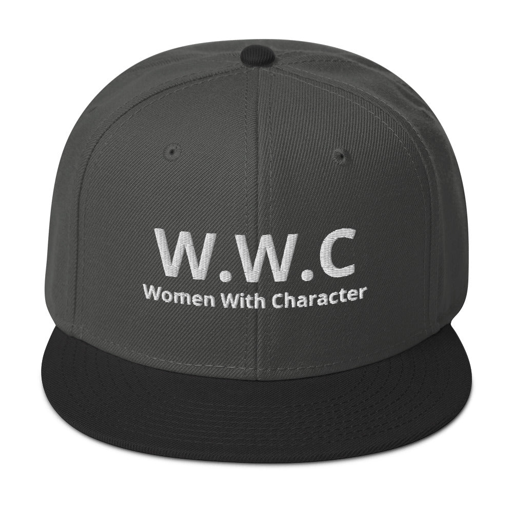 WOMEN WITH CHARACTER aka W.W.C  Snapback Hat