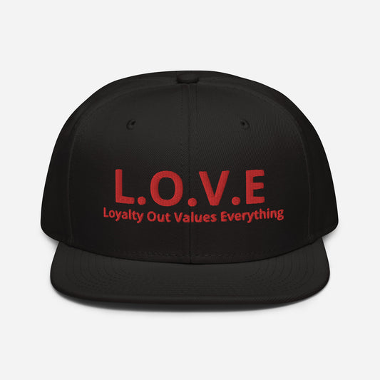 L.O.V.E COLLECTION  Snapback Hat