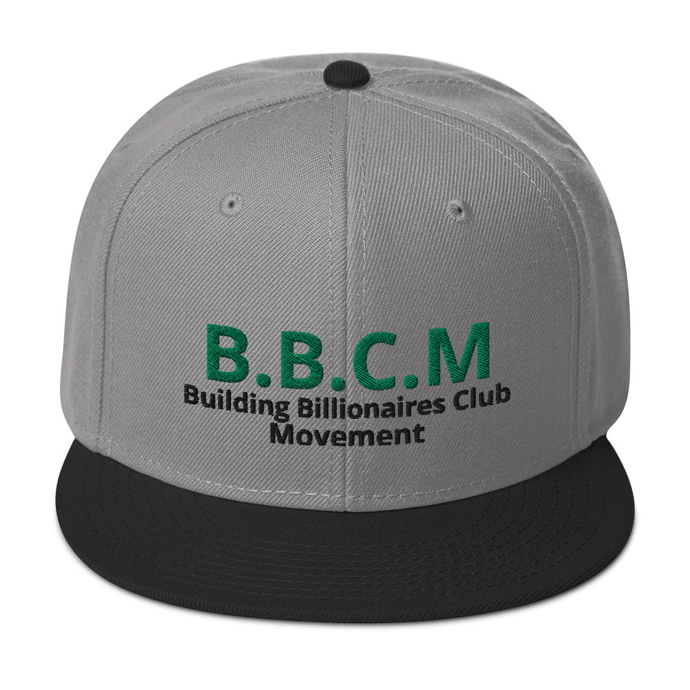 BUILDING BILLIONAIRES CLUB Movement aka (BBCM)  Snapback Hat