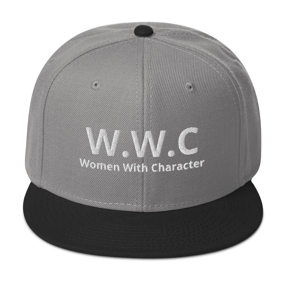 WOMEN WITH CHARACTER aka W.W.C  Snapback Hat