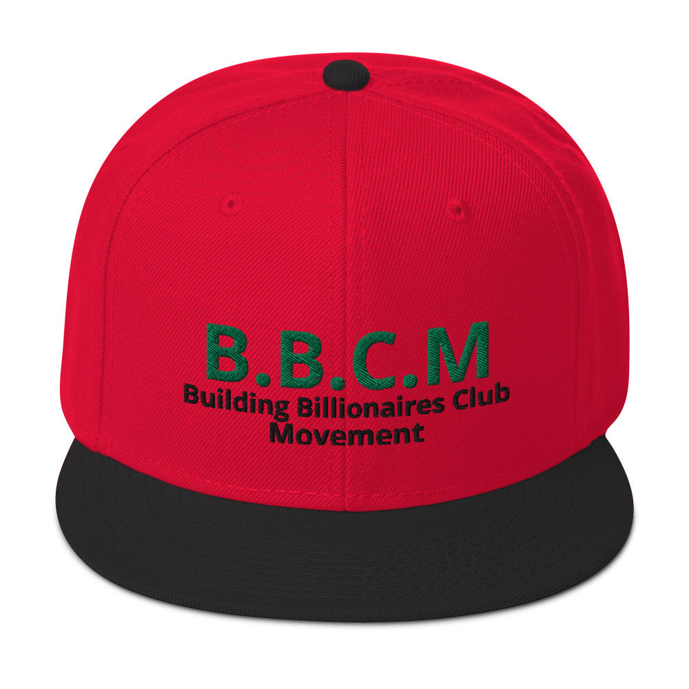 BUILDING BILLIONAIRES CLUB Movement aka (BBCM)  Snapback Hat