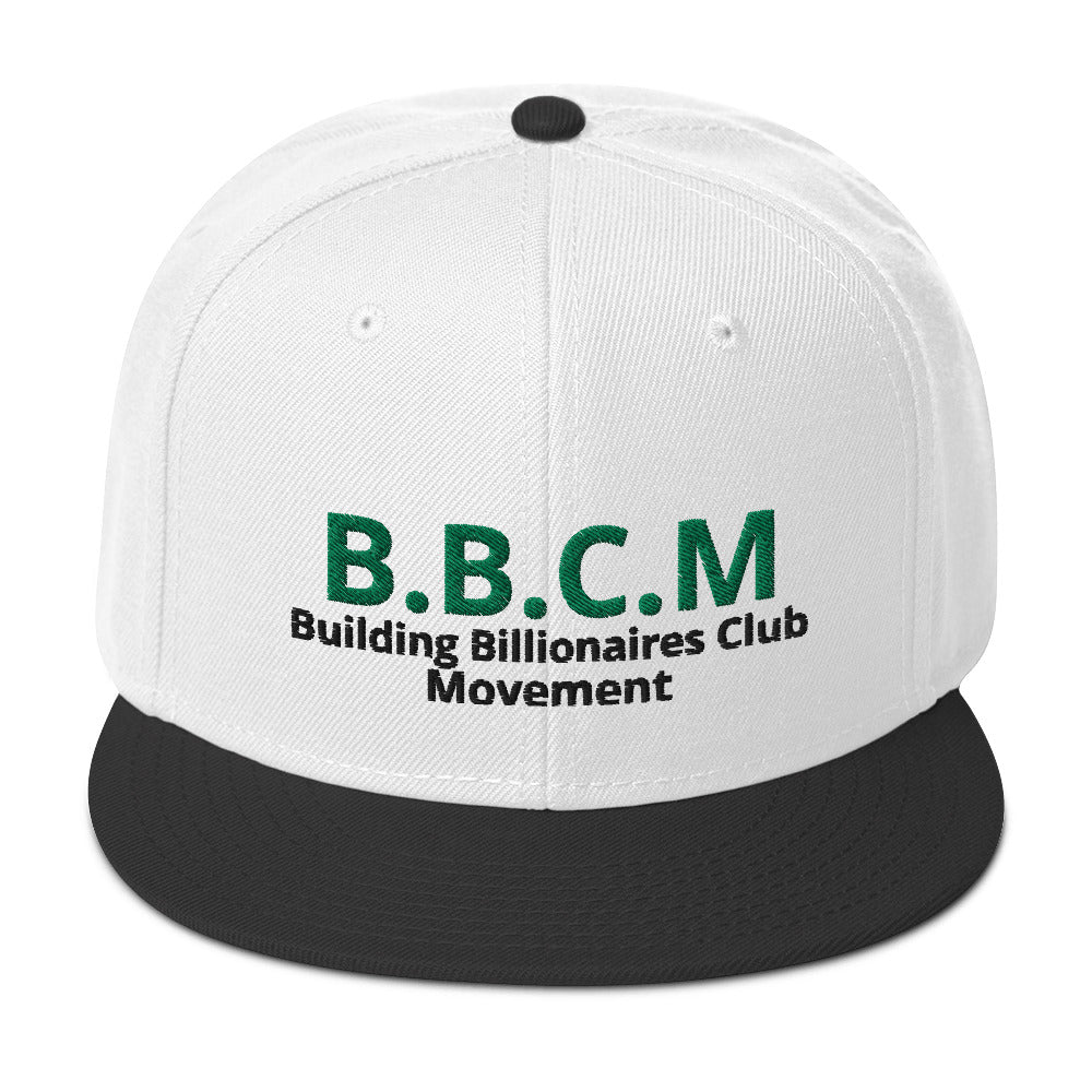 BUILDING BILLIONAIRES CLUB Movement aka (BBCM)  Snapback Hat