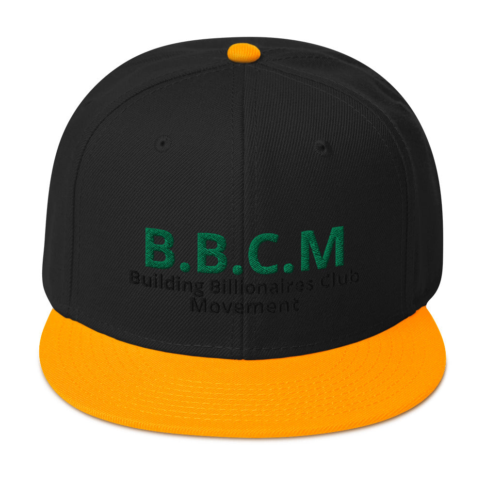 BUILDING BILLIONAIRES CLUB Movement aka (BBCM)  Snapback Hat