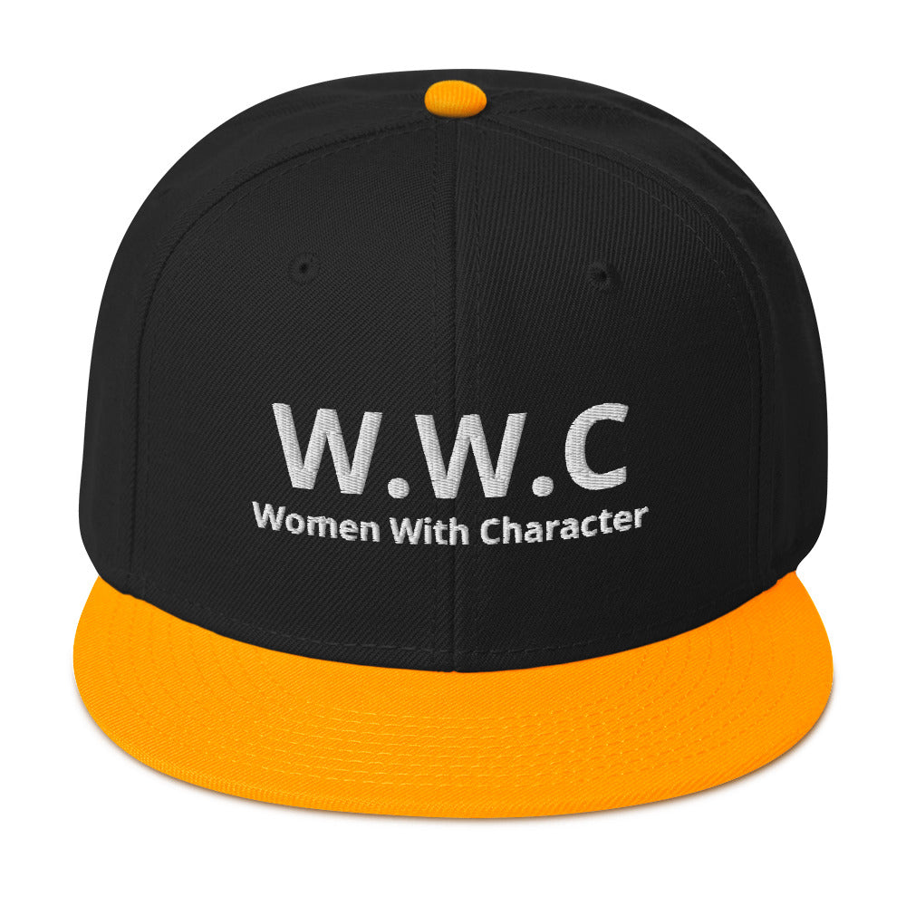 WOMEN WITH CHARACTER aka W.W.C  Snapback Hat