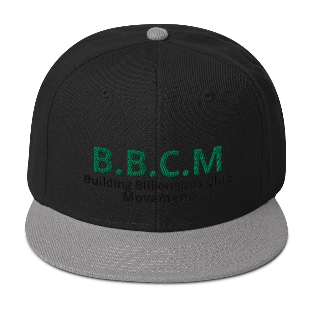 BUILDING BILLIONAIRES CLUB Movement aka (BBCM)  Snapback Hat