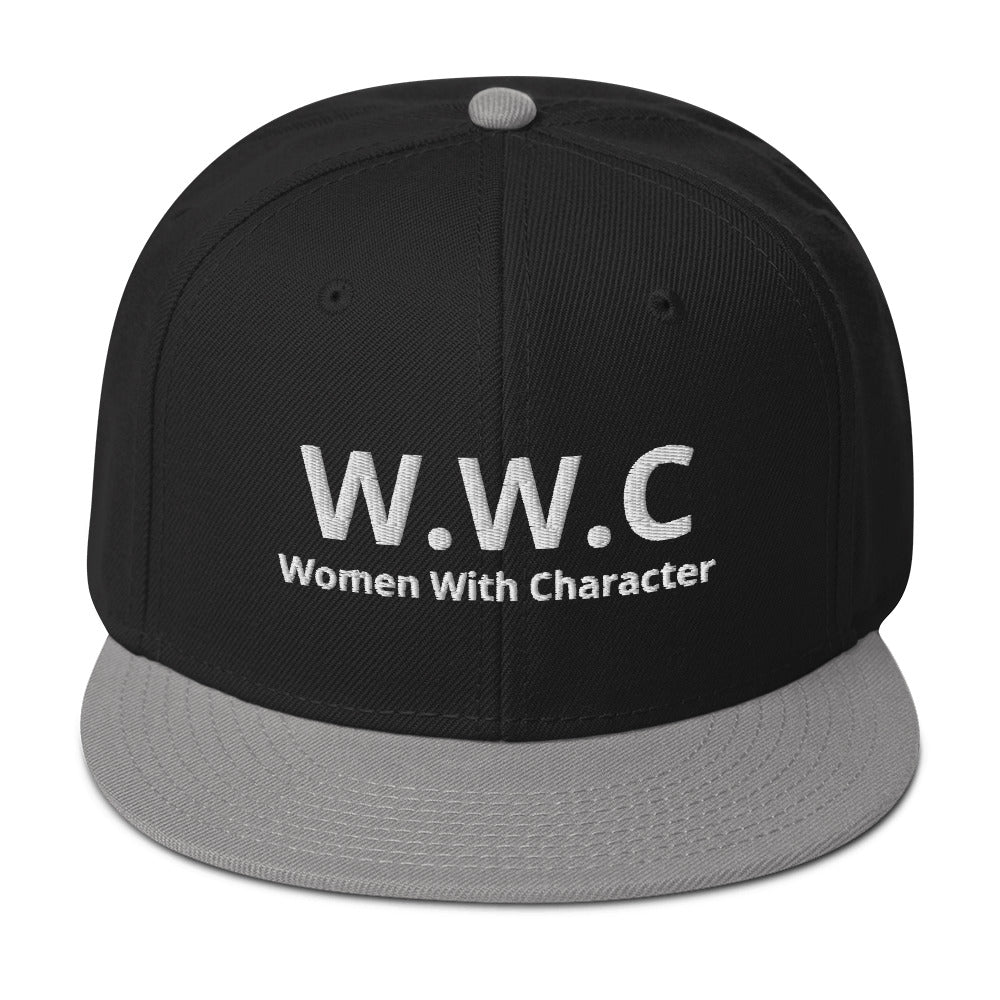 WOMEN WITH CHARACTER aka W.W.C  Snapback Hat