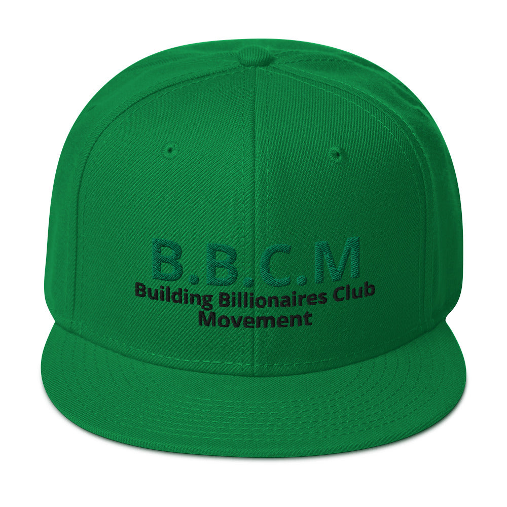 BUILDING BILLIONAIRES CLUB Movement aka (BBCM)  Snapback Hat