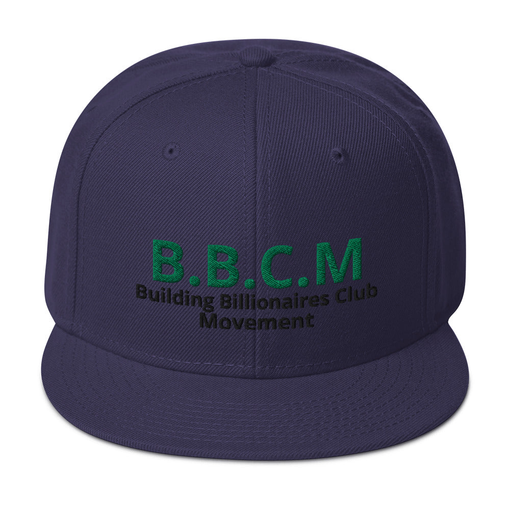 BUILDING BILLIONAIRES CLUB Movement aka (BBCM)  Snapback Hat