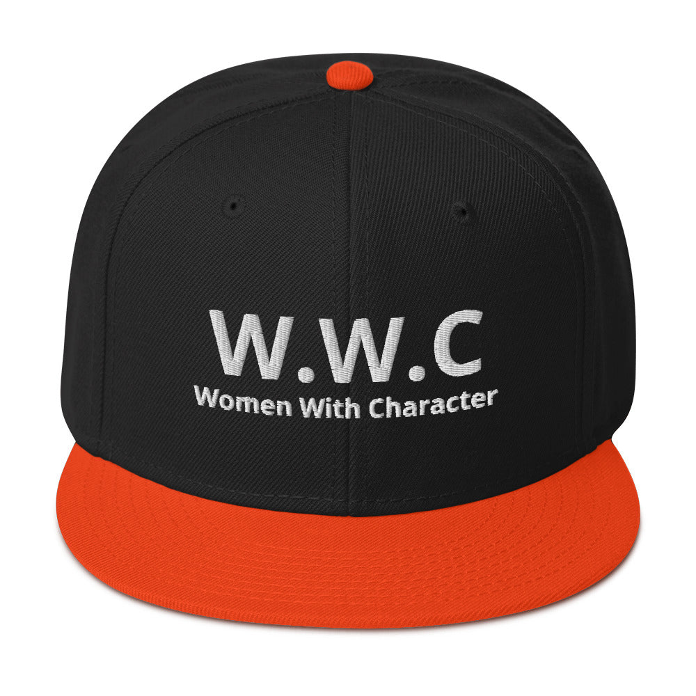 WOMEN WITH CHARACTER aka W.W.C  Snapback Hat