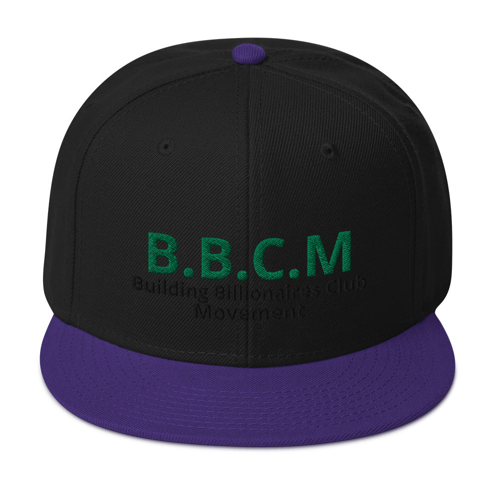 BUILDING BILLIONAIRES CLUB Movement aka (BBCM)  Snapback Hat