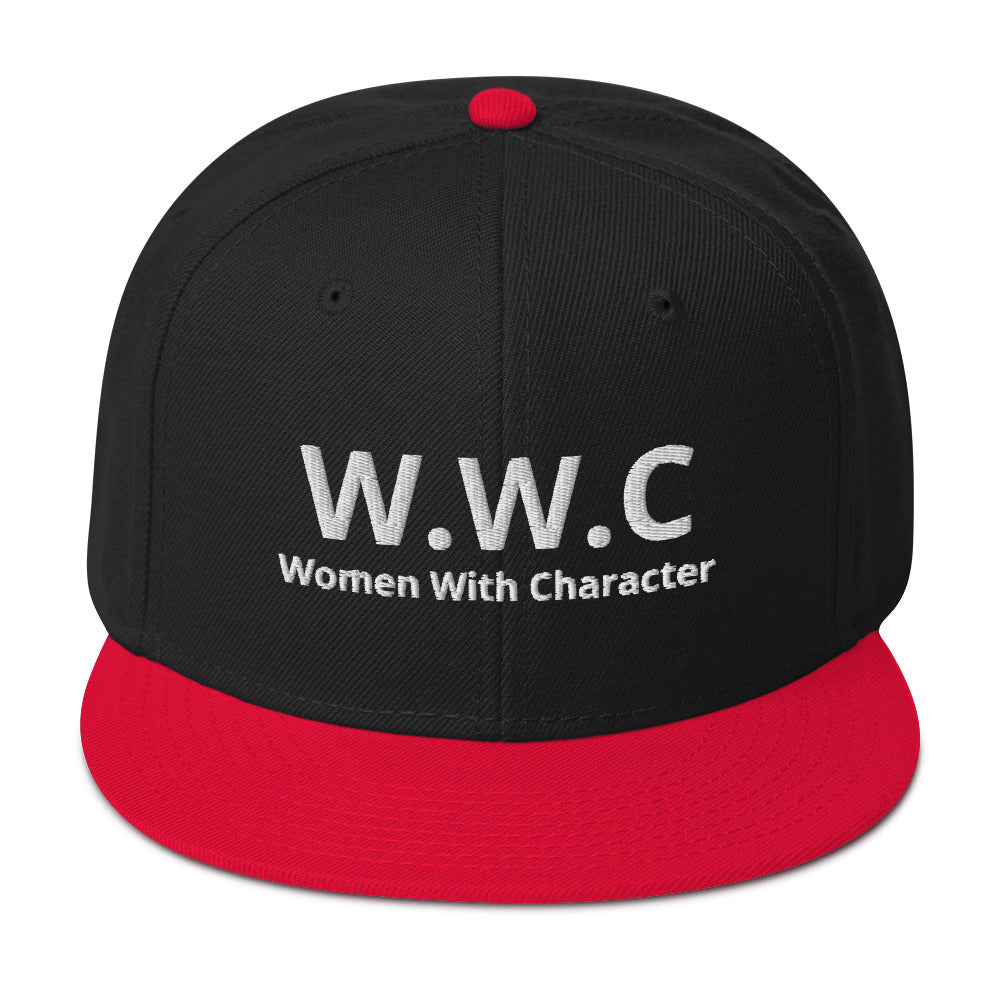 WOMEN WITH CHARACTER aka W.W.C  Snapback Hat