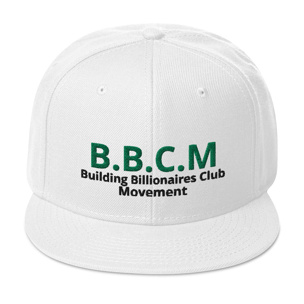 BUILDING BILLIONAIRES CLUB Movement aka (BBCM)  Snapback Hat