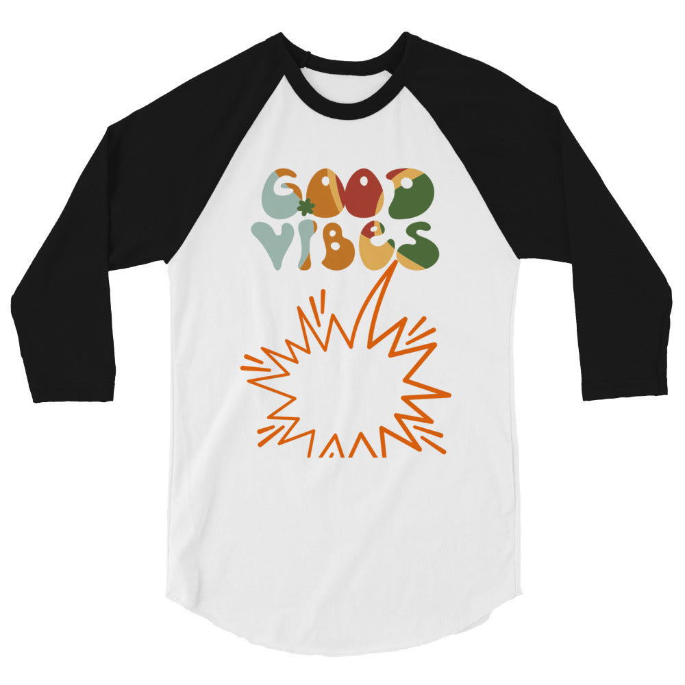 GOOD V.I.B.E.S  3/4 sleeve raglan shirt