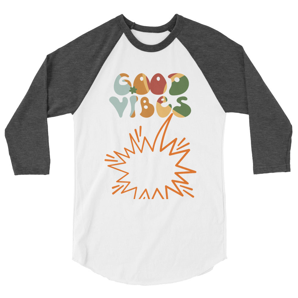 GOOD V.I.B.E.S  3/4 sleeve raglan shirt