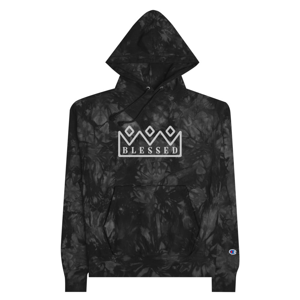 BLESSED COLLECTION Unisex Champion tie-dye hoodie