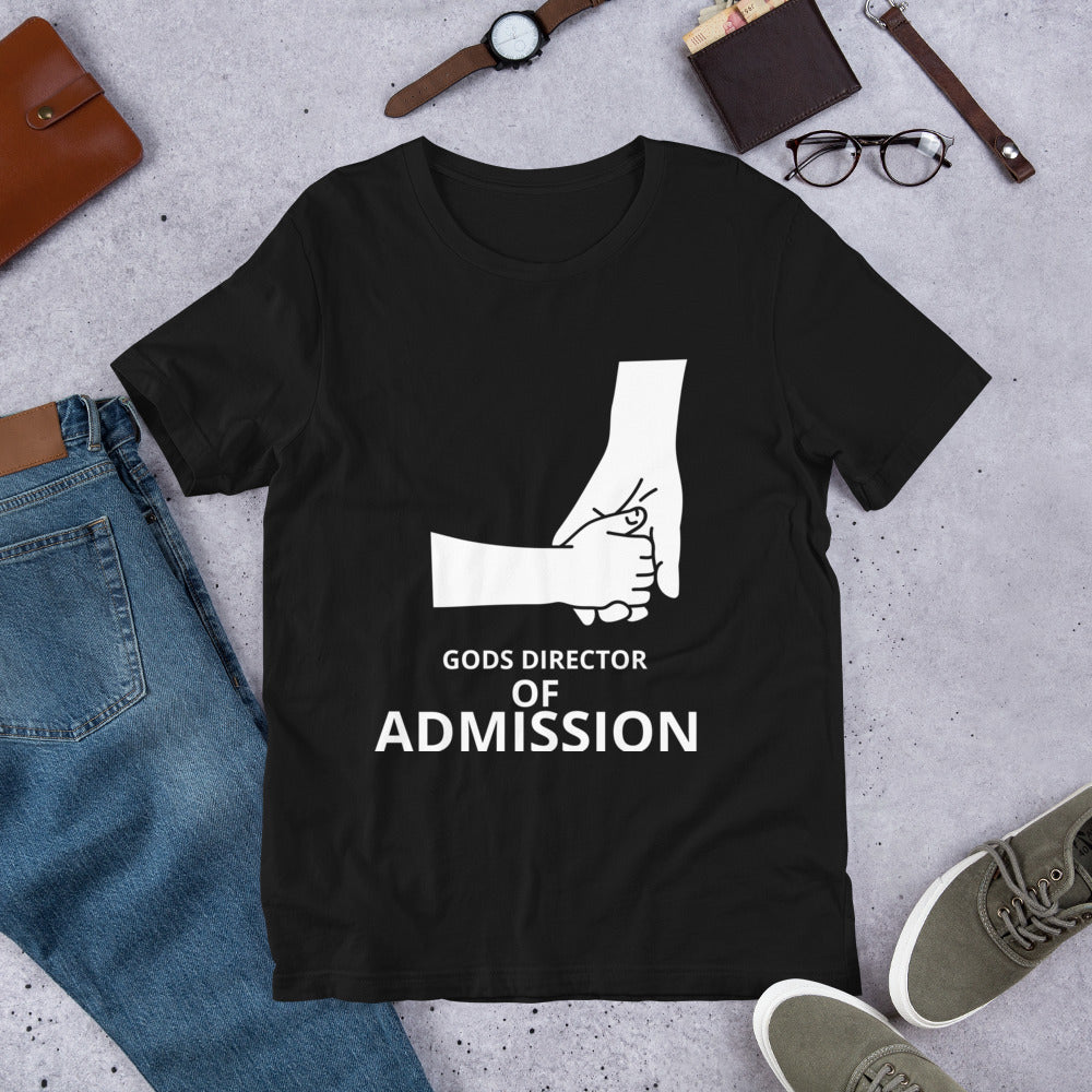 GODS ADMISSION COLLECTION  Unisex t-shirt