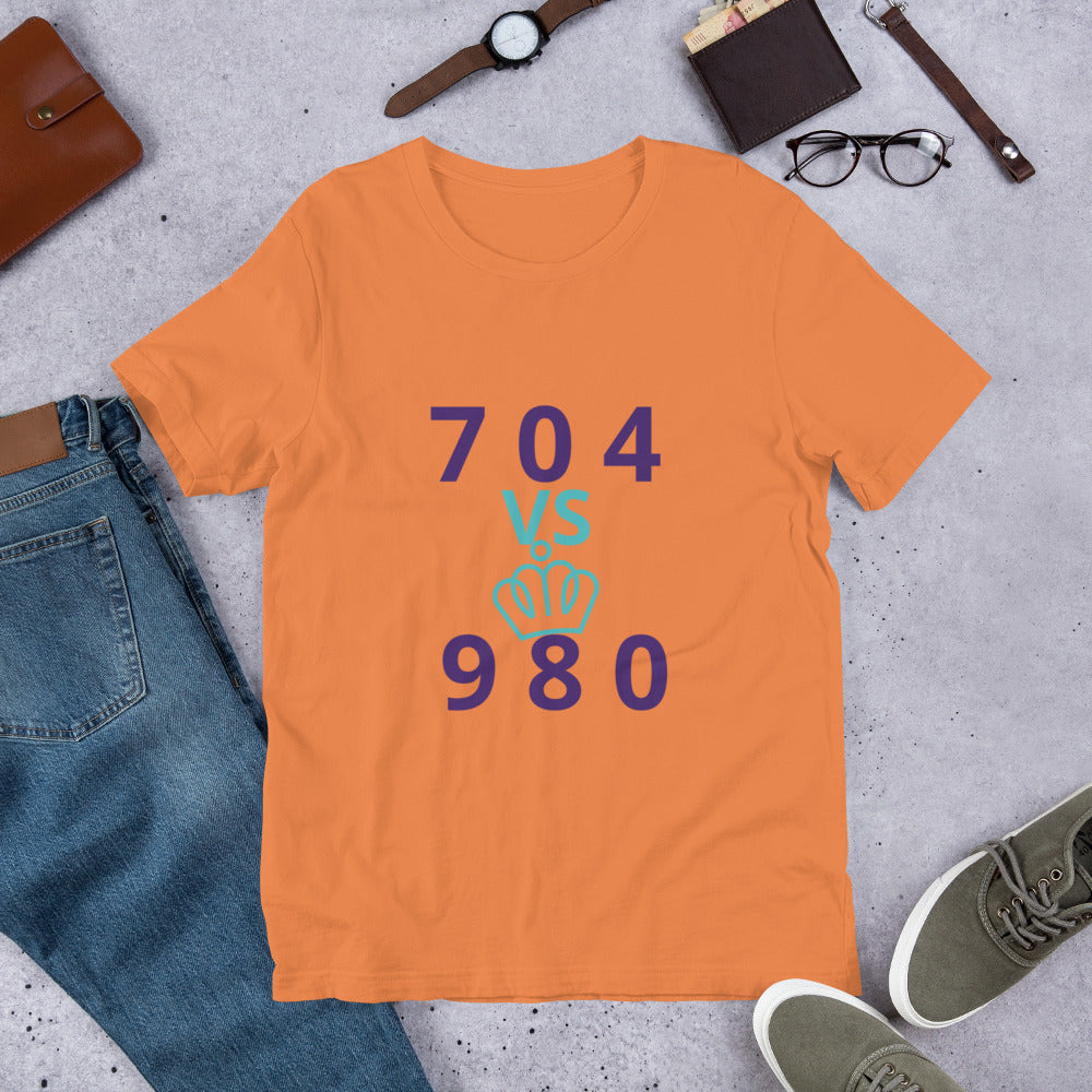 704 vs 980 Collection unisex t-shirt