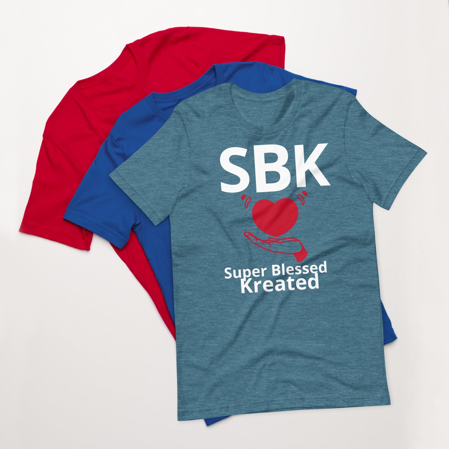 S.B.K aka SUPER BLESSED KREATED Collection  Unisex t-shirt