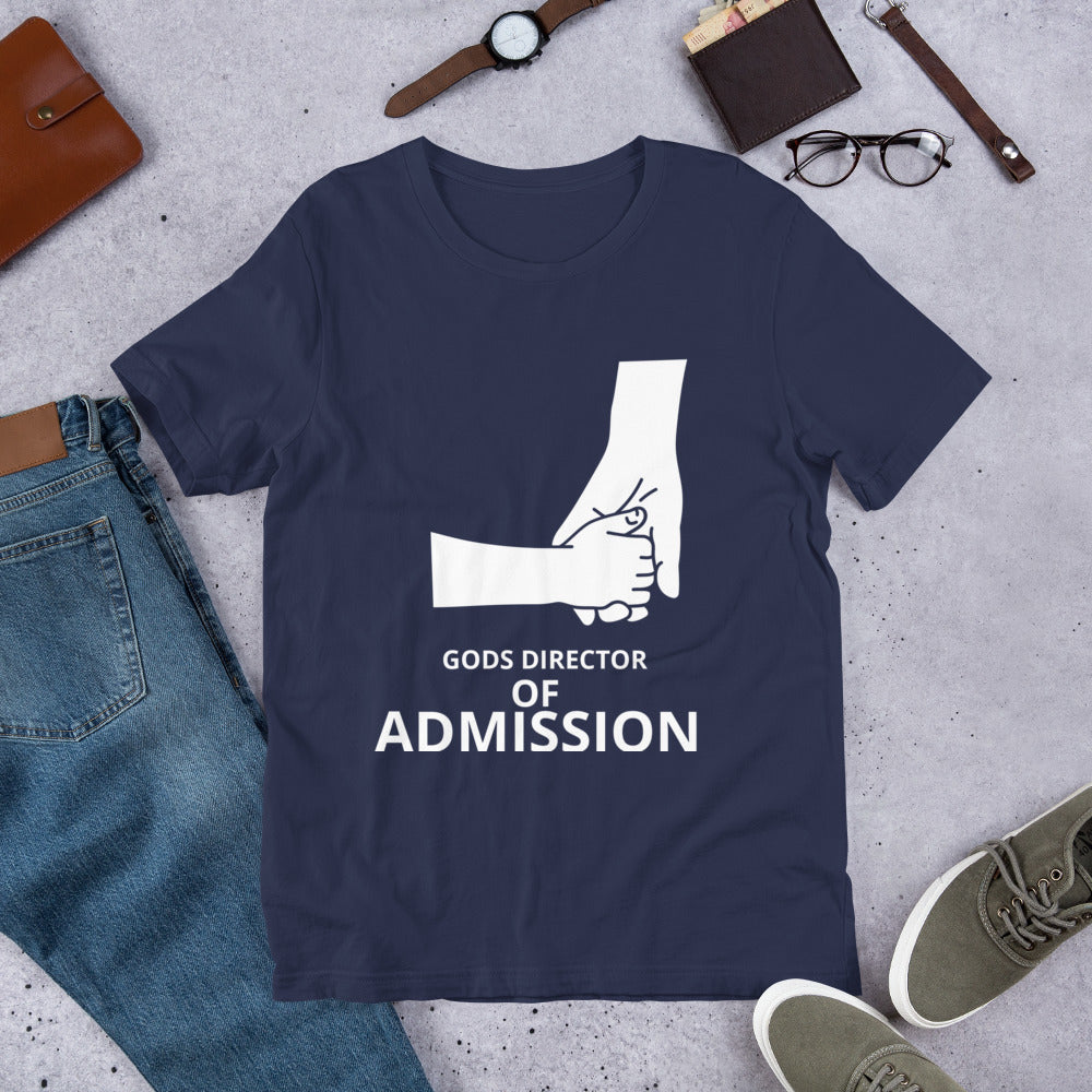 GODS ADMISSION COLLECTION  Unisex t-shirt