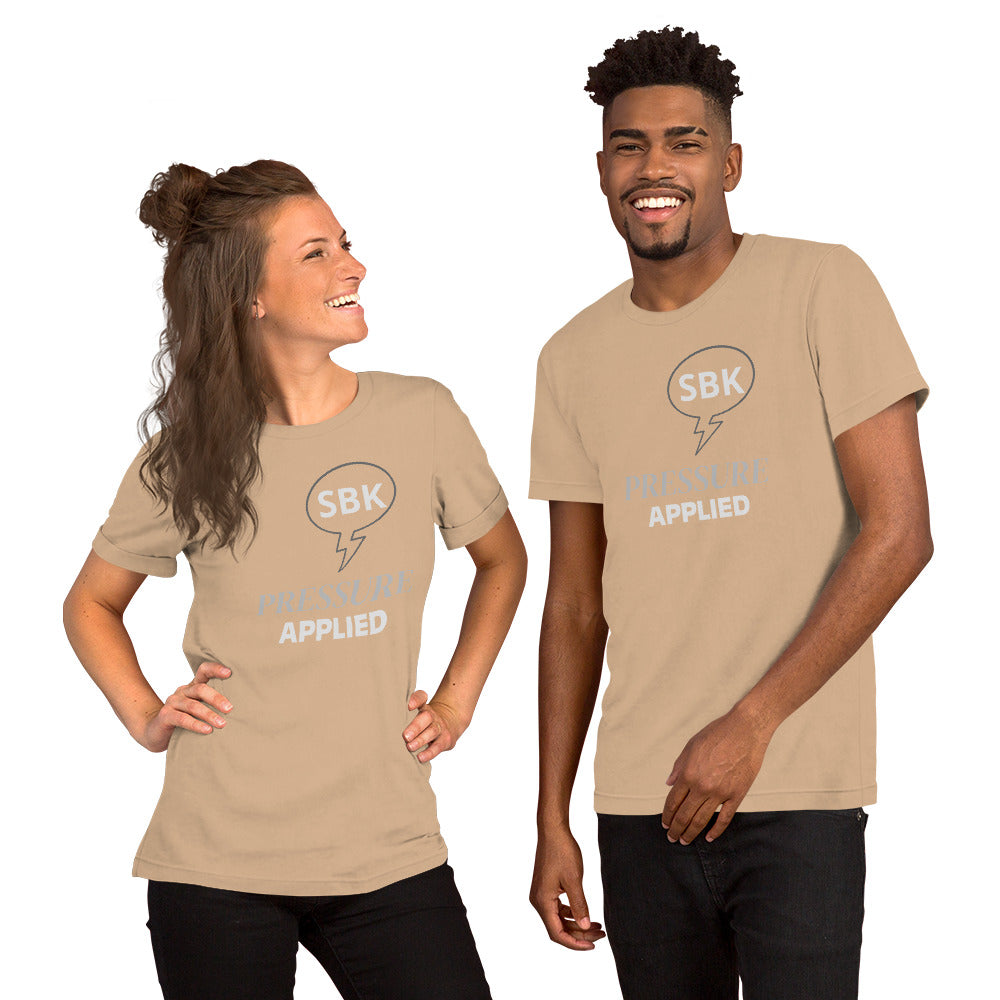 S.B.K presents.... PRESSURE APPLIED Collection  Unisex t-shirt