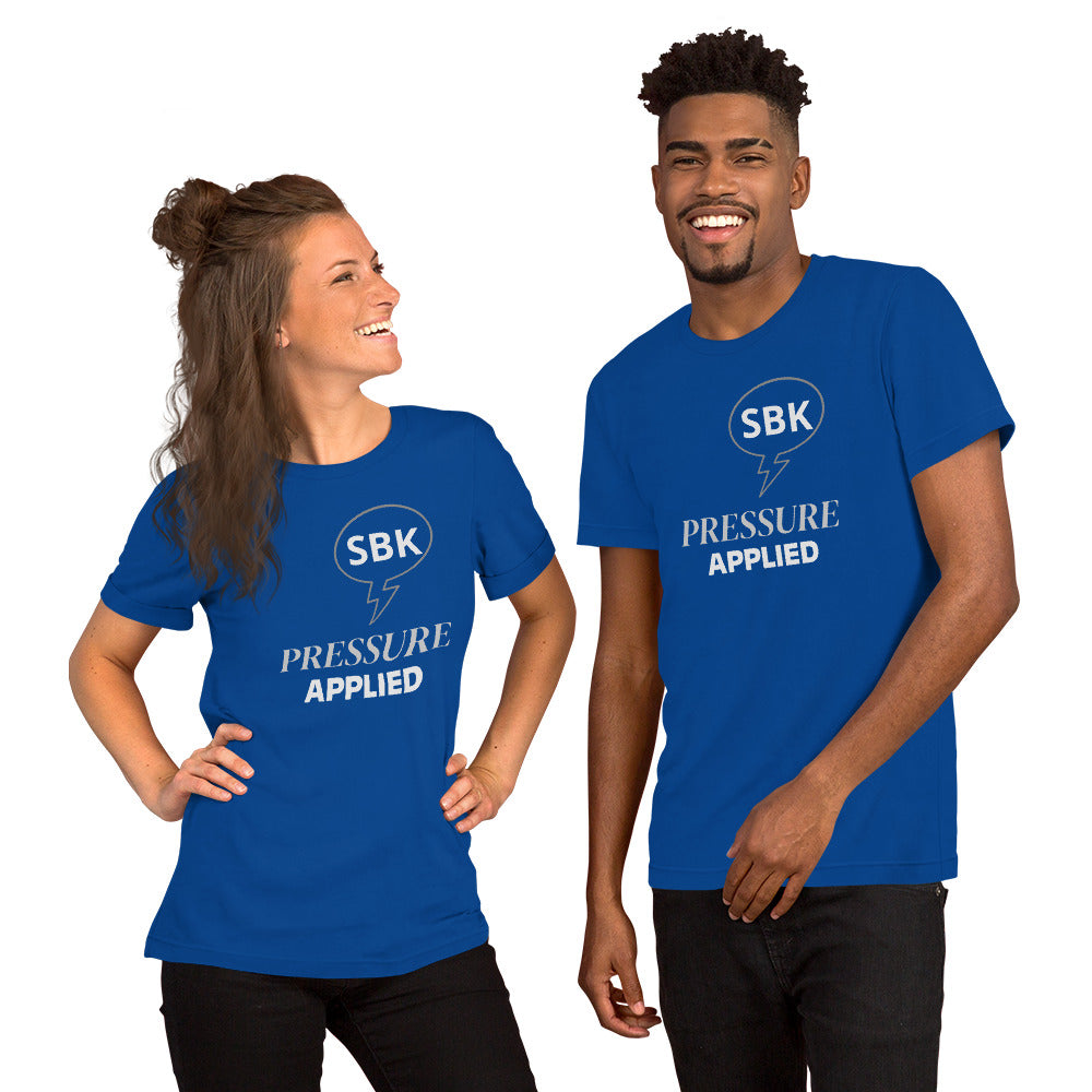 S.B.K presents.... PRESSURE APPLIED Collection  Unisex t-shirt